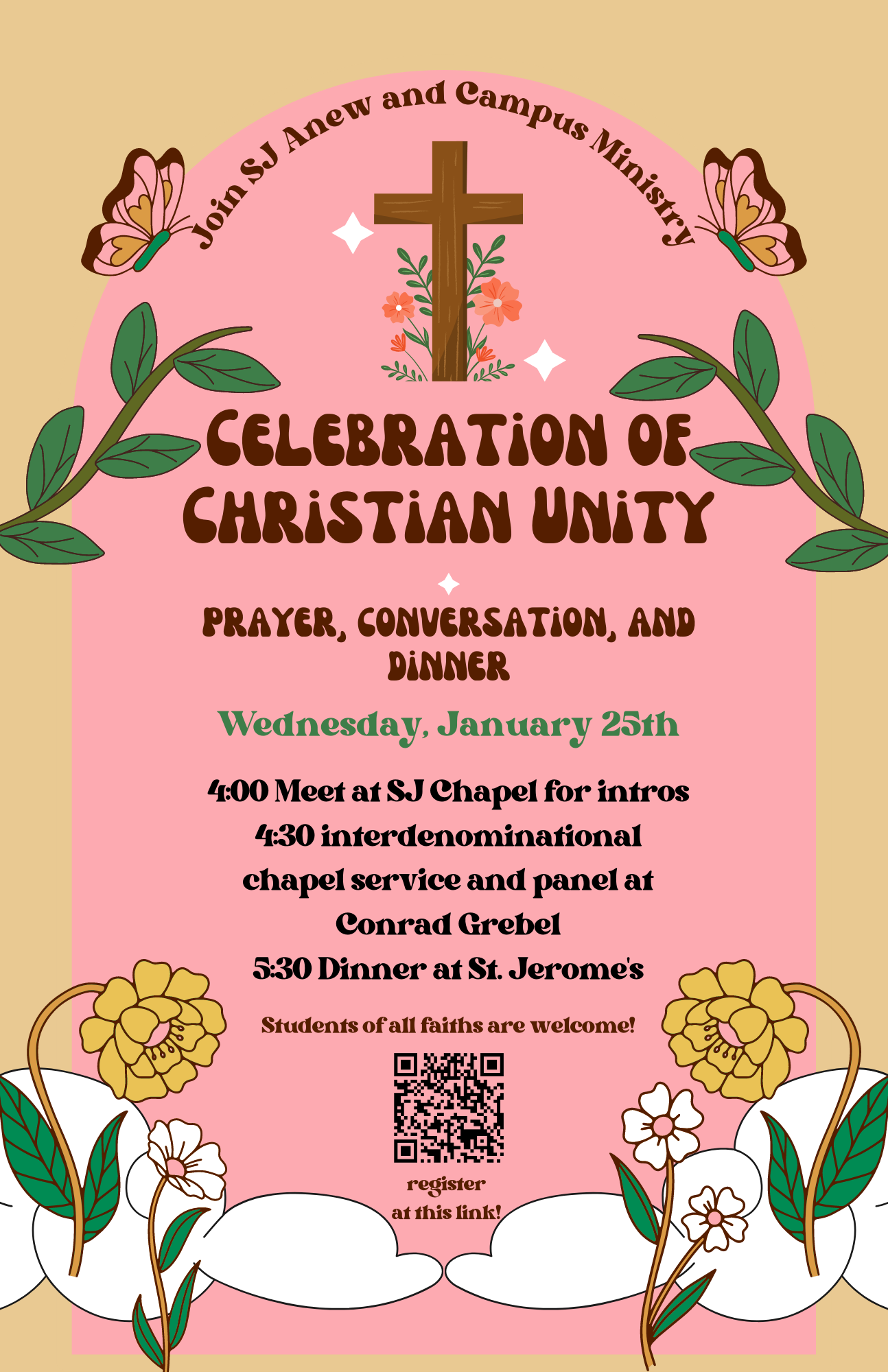 Celebration of Christian Unity poster