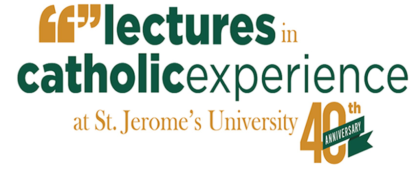 Image of text lectures in catholic experience at St Jerome's University