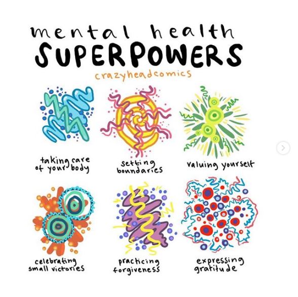 Mental health superpowers