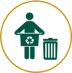 Icon - Residence garbage and recyling