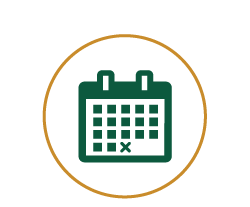 Icon of a Monthly Calendar 