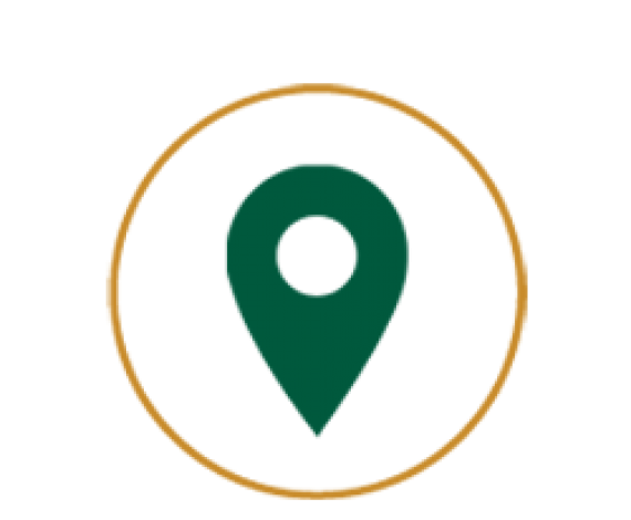 Icon of a location pin as VISIT US